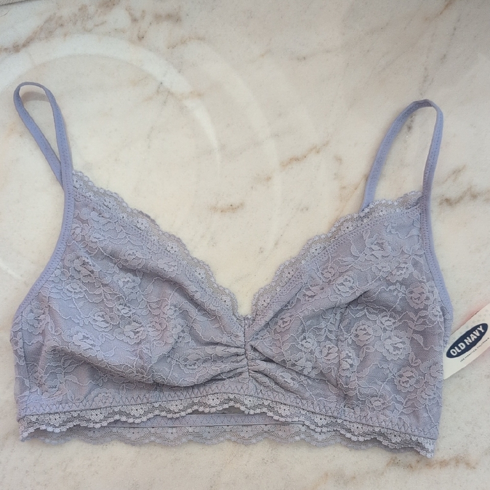 Old Navy Women's Lace Bralette - Soft Lavender